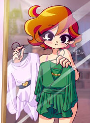 cute mi_vieja_we nancysauria_(character) questionable red_hair
