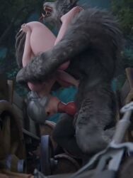 anthro anthro_on_human ass balls big_ass big_knot big_penis blowjob bouncing_breasts canid canine canine_on_human canis ciri cum cum_in_pussy deepthroat fangs female grey_fur human human_on_anthro interspecies knot knotting large_penis male male/female male_anthro/female_human massive_penis meis3d muscular muscular_male orgasm penis pussy sex sound the_witcher_(series) thick_penis thick_thighs thigh_sex tongue tongue_out vaginal_penetration video werewolf wide_hips wolf