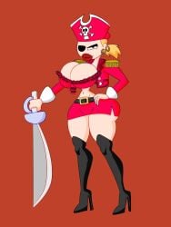 bimbo bimbo_body bimbo_lips bimbofication bimbofied mandy_(billy_and_mandy) maxtlat pirate solo solo_female tagme the_grim_adventures_of_billy_and_mandy