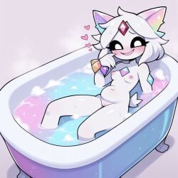 ai_generated chubby chubby_female cute cute_face cute_girl diamond fat_ass little_woman original_character waifu waifu_night white_body