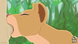 anthro anthro_on_feral balls balls_deep creature_features digitoxici disney felid feline human mammal nala tagme the_lion_king video