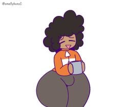 2d 2d_animation apologizing back_view balls ballsack big_ass black_eyes black_hair breath bubble_ass cup cute dark-skinned_male dark_skin dialogue dialogue_box drinking embarrassed embarrassed_male fart fart_cloud fart_fetish farting_at_viewer finch_(thebuttden) gray_pants innocent long_hair male male_focus male_only oc orange_shirt original_character penis shy sound stomach_growling tagme talking_to_viewer thebuttden video wobbling_ass