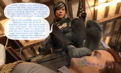 1boy 1girls 3d asian asian_female bondage dokkaebi_(rainbow_six) earlpedibus feet feet_in_face female female_focus femdom foot_fetish gag glasses male rainbow_six rainbow_six_siege smelly_feet smelly_socks socks tied_up