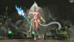 1girls 3d 3d_(artwork) ass big_ass big_breasts big_butt blender blender_(software) blonde blonde_hair blue_eyes breasts busty chikipiko_(artist) curvy cute dc dc_comics enjoying excited hourglass_figure injustice_2 janna_windforce kara_zor-l karen_starr league_of_legends looking_pleasured medium_hair nude pleasure_face pose posing power_girl power_girl_(injustice) sensual solo superman_(series) thick thick_ass thick_thighs wide_hips