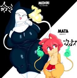 furry height_difference larger_male mata_(mochikirb) mediri_(mochikirb) mochikirb oc original_character smaller_male