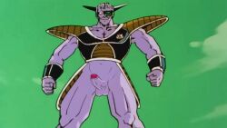 alien balls captain_ginyu dragon_ball dragon_ball_z drawfag drawthread_request edit edited erection gay genitals green-tinted_eyewear horns male male_only penis retracted_foreskin scouter screencap screenshot screenshot_edit tinted_eyewear uncut unknown_artist yaoi