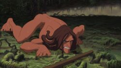 balls disney drawfag drawthread_request edit edited erection gay genitals long_hair male male_only penis retracted_foreskin screencap screenshot screenshot_edit solo tarzan_(1999_film) tarzan_(character) uncut unknown_artist yaoi