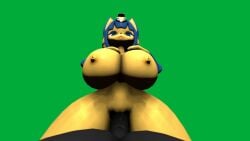 2022 3d 3d_(artwork) 3d_model animal_crossing ankha ankha_(animal_crossing) ankha_(hazeker) big_breasts breasts cowgirl_position doubutsu_no_mori female hazeker nairu_(doubutsu_no_mori) nintendo nipples novaparadox1337 tagme thick_thighs thighs wide_hips