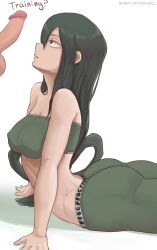 tsuyu asui from my hero academia by bergoqew