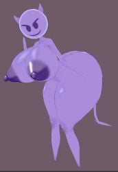 1girls big_breasts breasts completely_nude completely_nude_female demon devil_emoji emoji emoji_(race) female female_only full_body keelgabeytheart naked naked_female nude nude_female purple-skinned_female purple_skin solo solo_female tagme tail thick_thighs