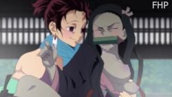 1boy 1boy1girl 1girls 2d aged_up animated bamboo_gag brother_and_sister demon_slayer female funhentaiparody incest kamado_nezuko kamado_tanjirou kimetsu_no_yaiba male male/female medium_breasts mouth_gag mp4 muffled_moaning penis pussy questionable_consent rape restrained sex shorter_than_30_seconds sound sound_effects standing_sex vaginal_penetration video