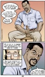 comic dark-skinned_male dark_skin dialogue eating_ass english_text erect_penis erection eric_(josman) handjobs_magazine hard_on jerking jerkingoff josman josman_comics male male_only masturbation melanin mr_cooper_(josman) penis_hold penis_out teacher teacher_and_student teen_boy uncut