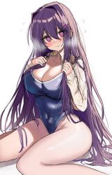 yuri (doki doki literature club) from doki doki literature club by yon4444444