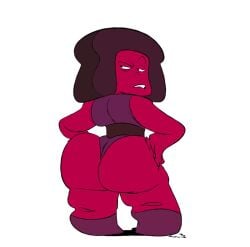 1girls ass big_ass edit edited female gem_(species) ruby_(steven_universe) shortstack slb source_request steven_universe tagme unknown_editor