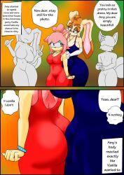 1futa 1girls alternate_costume amy_rose anthro ass big_ass big_breasts big_butt big_dom_small_sub big_penis bulge cheating clothing comic cucked_by_futa cuckold dress faceless faceless_character female flaccid futanari huge_ass huge_breasts huge_butt huge_cock inmersion_(artist) intersex larger_futanari manipulation milf netorare ntr older_futanari penis_under_clothes penis_under_skirt rabbit sega size_difference smaller_female sonic_(series) vanilla_the_rabbit