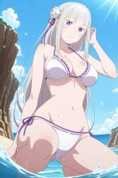 Emilia (Re:Zero) Rule 34 Image