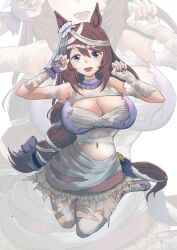Super Creek (Chiffon-Wrapped Mummy) (Umamusume) Rule 34 Image