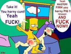 bart_simpson sherri spanking tagme the_simpsons uso