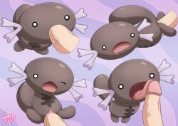 fellatio fellatio_from_feral female female_penetrated feral feral_penetrated furry gen_9 human_penetrating larger_male male male/female male_penetrating male_penetrating_female nintendo one_eye_closed paldean_form paldean_wooper penis pokémon_(species) pokemon pokemon_sv pokephilia regional_form_(pokémon) sex size_difference smaller_female smaller_penetrated tongue vampy_squid wooper