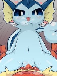 duo eeveelution female feral feral_on_feral flareon genitals hi_res male male/female nintendo penis pokémon_(species) pokemon pokemon_(species) sateco sex vaporeon video_games