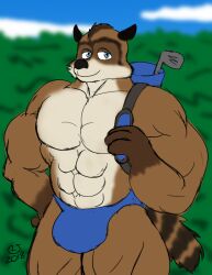 bulge dreamworks furry male_sexy muscular rj