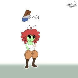 1girls 2026 8_eyes aaanarkia alien alien_girl barely_contained barely_contained_breasts big_breasts breast_expansion breast_growth(enlargement) breasts breasts_bigger_than_body breasts_bigger_than_head breasts_bigger_than_torso breasts_focus bursting_breasts chocolate colossal_breasts comic comic_strip cute_fang cute_fangs expansion expansion_sequence fangs female female_focus female_only gigantic_breasts ginormous_breasts green_body green_skin growth_drive huge_breasts hyper_breasts massive_breasts meatwall(body_type) multiple_eyes oc original original_character red_hair sequence spider spider_girl too_big_to_move