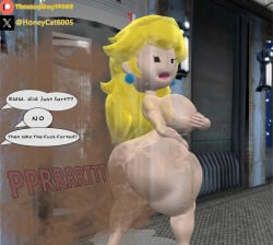 (theusagiboy1406) 1female 1girl 1girls 3d 3d_(artwork) 3d_model 3d_render ass ass_focus big_ass big_breasts blonde-haired_female blonde-haired_male blonde_female blonde_hair blonde_hair_female breasts curvy curvy_figure fart fart_cloud fart_fetish farting farts female female_focus female_only hand_on_breast hand_on_crotch hands_covering_breasts human invisible light-skinned_female light_skin mario_(series) mikumikudance mmd naked naked_female nintendo nude nude_female off_screen_male_character paper_mario paper_mario:_the_thousand-year_door paper_peach paper_peach_invisible_intermission patreon_username princess_peach text thick_ass twitter_username voluptuous voluptuous_female x_logo