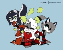 2d 2d_(artwork) 3girls annoyed annoyed_expression annoyed_face annoyed_female anthro anthro_dominating_anthro anthro_domination anthro_female anthro_on_anthro anthro_only anthro_sub anthrodom artist_logo artist_name artist_signature ass ass_bigger_than_head ass_cleavage ass_crack ass_focus background big_ass big_hips big_thighs blue_eyes boobs_and_butt_pose booty booty_focus boxer breasts butt_crack cat cat_anthro cat_ears cat_furry cat_girl cat_tail chubby_ass clothed clothed_female color colored_background dog dog_ears dog_furry dog_girl dog_tail ear_accessory eyeliner fart fart_attack fart_cloud fart_fetish fart_torture farting farting_in_face farting_on_another farting_on_face farts female female_boxer female_focus female_wrestler femdom femsub fluffy fluffy_fur fluffy_hair fluffy_tail furaffinity furaffinity_link furry furry_female furry_only green_eyeliner green_eyes hips hips_wider_than_shoulders joaoppereiraus no_bra no_panties oc older_female older_female_and_younger_female older_sub older_sub_younger_dom original original_character original_characters patreon patreon_logo patreon_request pressing pressing_against pressing_ass red_eyes sadism sadistic sadistic_girl scar scar_across_eye scar_on_face short_female short_hair shortstack shortstack_female skunk skunk_ears skunk_girl skunk_stripe skunk_tail small_breasts small_breasts_big_ass smell smelly smelly_ass smelly_farts smile smiling smiling_female smothering smothering_ass smothering_butt smug smug_face smug_grin sonic_(series) sonic_oc sonic_style sonic_the_hedgehog_(series) stink stink_fumes stinkface stinky stinky_ass stinky_fart thick thick_ass thick_hips thick_thighs thighs thighs_bigger_than_head wrestler wrestler_costume wrestlers wrestling_outfit wrestling_singlet younger_dom younger_dom_older_sub younger_female younger_female_older_female
