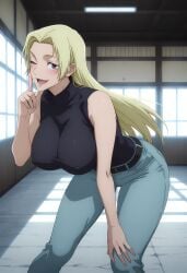 1girls ai_generated aindroidparanoid ass big_ass big_breasts big_butt breasts busty butt curvy cute fat_ass female female_only hair hi_res hips huge_breasts human jujutsu_kaisen large_ass large_breasts legs milf narrow_waist nipples slim_waist solo tagme thick_ass thick_thighs voluptuous waist wide_hips yuki_tsukumo