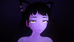 3d 720p animated creampie dominant_female female infected_heart kali_belladonna latex longer_than_10_seconds longer_than_30_seconds nipple_tape older_female rwby sound tagme video watermark
