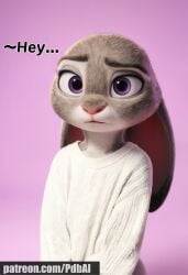 ai_generated bunny_ears bunny_girl fur furry judy_hopps pdbai shy tagme zootopia