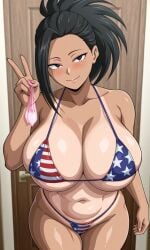 momo yaoyorozu from boku no hero academia by shao145
