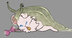 2026 ahegao ambiguous_feral ambiguous_gender ambiguous_on_feral ambiguous_on_top bell bell_collar blue_eyes canid canine canis clothing collar digital_drawing_(artwork) digital_media_(artwork) domestic_dog duo female female_feral female_on_bottom feral feral_on_feral flat_colors fur gastropod gloves grey_background handwear looking_pleasured mammal mollusk mrmystery_guy on_bottom on_top one_ear_up pankata pinned pinned_to_ground quadruped shaded side_view simple_background slime slug soft_shading tongue tongue_out white_body white_fur