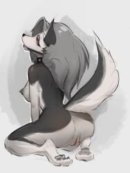 absurd_res canid canid_demon canine demon female female/female hellaverse hellhound helluva_boss hi_res loona_(helluva_boss) mammal mythological_canine mythological_creature mythology solo