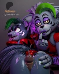 3d 3d_render blender blender_(software) coolioart cyberwolf cyberwolf200518 five_nights_at_freddy's five_nights_at_freddy's:_security_breach human render roxanne_wolf_(coolioart) roxanne_wolf_(fnaf) scottgames steel_wool_studios straight