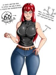 mary jane watson from marvel by robin morgan