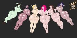 2d blood_elf character_request draenei elf elf_ears female glowing_eyes huge_ass huge_breasts iaaut night_elf pointed_ears world_of_warcraft
