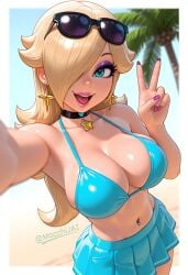 princess rosalina from mario (series) by mocchijai