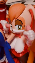3d 3d_(artwork) bent_legs blowjob_face bunny_costume casino clothing clothing_bow costume fellatio female group group_sex hi_res humanoid knuckles_the_echidna male male/female miles_prower oral penile sega sex sonic_(series) sonic_the_hedgehog sonic_the_hedgehog_(series) ssawnds vanilla_the_rabbit