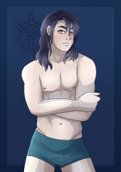 boxers boxers_only felix_hugo_fraldarius fire_emblem fire_emblem:_three_houses limonadelavande male_only male_pinup nintendo pinup