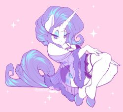 big_breasts breasts female my_little_pony rarity_(mlp) smooth_skin spookieghoulie tagme