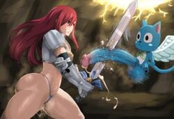 Happy (Fairy Tail) Rule 34 Image
