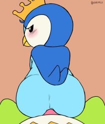 absurd_res anal anal_sex animated ass blush bouncing_butt crown duo feral first_person_view hi_res kecleon kinkmilk male male/male nintendo penetration piplup pokémon_(species) pokemon pokemon_(species) power_bottom prince_waddle video_games