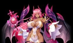 1girls aoi_nagisa_(artist) big_breasts breasts female gigantic_breasts huge_breasts hyper_breasts large_breasts nude official_art phantasma_(taimanin_asagi) phantasma_(taimanin_rpgx) solo succubus succubus_horns succubus_wings taimanin_(series) taimanin_rpgx