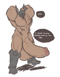 abs balls biceps demigodknight gay hyper hyper_balls hyper_genitalia hyper_penis hyper_testicles lord_rodin lord_rodin_(zephyrchill) male male_focus male_only muscles muscular muscular_arms muscular_ass muscular_back muscular_legs muscular_male muscular_thighs nipples pecs penis testicles veins veiny_penis