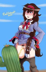 cactus peeing radlionheart virginia_maxwell watersports wild_arms wild_arms_3