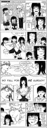 1boy 1girls 2girls anal anal_sex annoyed_expression arched_back ass ass_up assertive_female autism autistic being_watched black_and_white black_hair black_pubic_hair blush body_possession breasts_out breasts_out_of_clothes bursting_breasts buttsex chainsaw_man clothed clothing comic comic_strip covering_ears covering_eyes covering_face cucked_by_self cuckquean daeartes denji_(chainsaw_man) dialogue doggy_style english_text eyes_rolling_back facial_scar flashing flashing_breasts forced_to_watch human humor info_dumping long_hair male_penetrating_female meme mischievous_smile mitaka_asa monochrome nerd nerdy_female no_bra nosebleed nude personality_change pleasure_face possessed possessing possession pushing_away ripping_shirt scar_on_face scared_expression seducing seductive sex shocked_expression simple_background skirt spank_mark spank_marks_on_ass spanking spanking_ass speech_bubble straight takeover technical_virgin text text_bubble top-down_bottom-up twintails vaporeon_copypasta virgin virgin_doing_anal watching white_background yoru_(chainsaw_man)