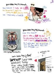 bathroom comic drawings hazmat hazmat_suit huge_ass huge_breasts hyper_breasts jeans maotthat metal_door mirror mirror_reflection mirror_selfie red_light selfie sink small_breasts tagme tall_female tall_girl taller_female taller_girl tank_top wide_hips workette_(maotthat)