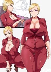 1girls android big_breasts bolobolo braid braided_hair breast_expansion breasts business_suit cleavage clothed clothes clothing emotionless female female_only fully_clothed hips hourglass_figure huge_breasts humanoid large_breasts robot robot_girl solo solo_female t-x terminator terminator_3:_rise_of_the_machines thick thick_thighs thighs top_heavy voluptuous wide_hips