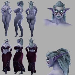 night elf from warcraft by vanasmut